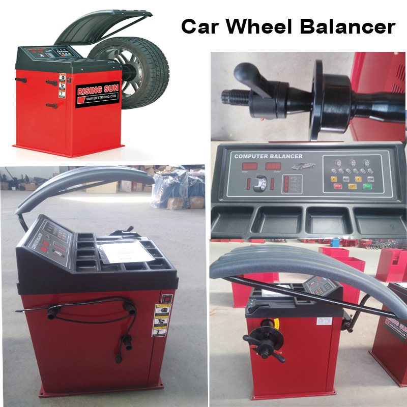 semi automatic car wheel balancer