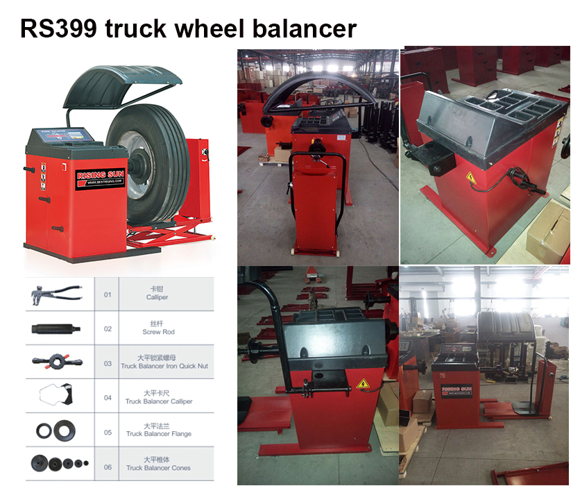 RS399 truck wheel balancer