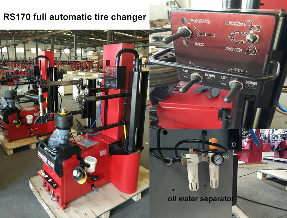 RS170 full automatic tire changer