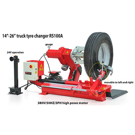 RS100A Semi Automatic Truck Tire Changer