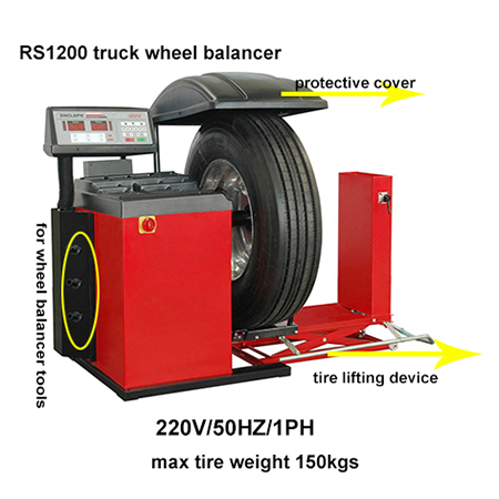 RS1200 Car and Truck Used Wheel Balancer