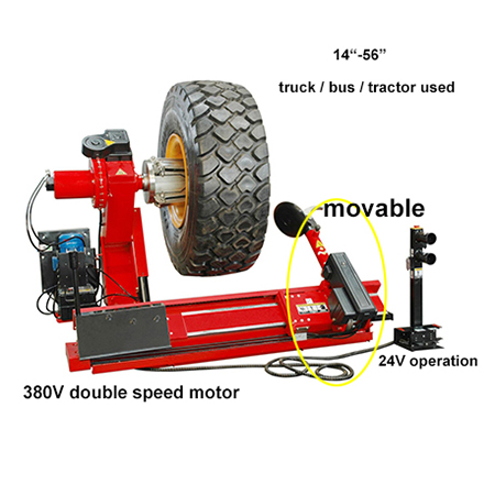 56inch Full Automatic Truck Tire Changing Equipment