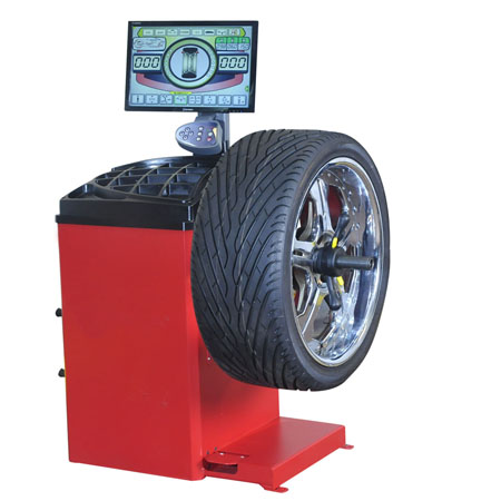 Automatic Wheel Balancer Machine with LCD display RS381